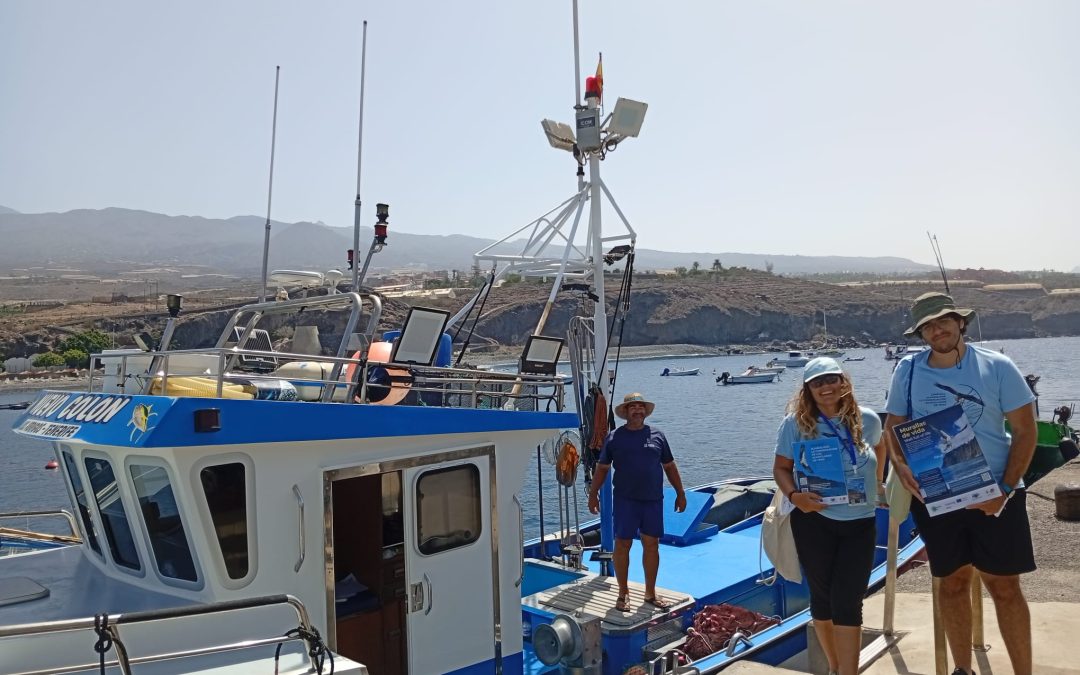 Jornadas de sensibilización en el puerto deportivo de Los Gigantes