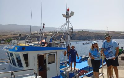 Jornadas de sensibilización en el puerto deportivo de Los Gigantes